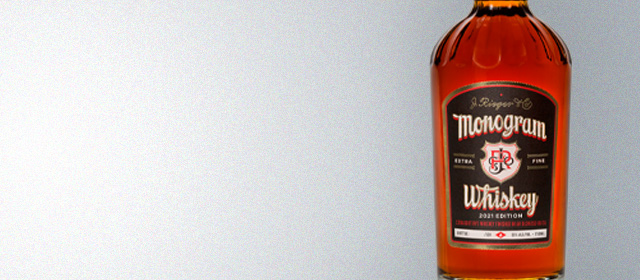 Rieger's Monogram Straight Rye Whiskey Oloroso Bota (2021 Edition)