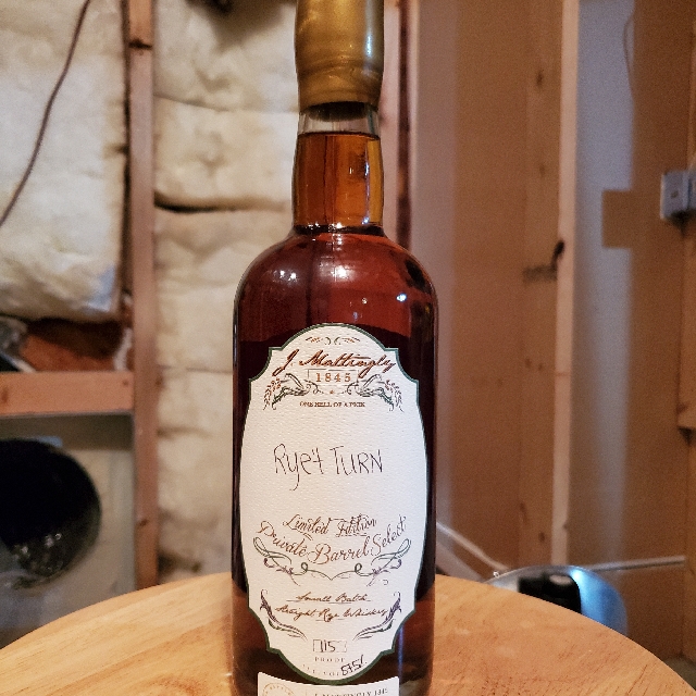 J. Mattingly 1845 Private Barrel Select Rye "Rye't Turn"