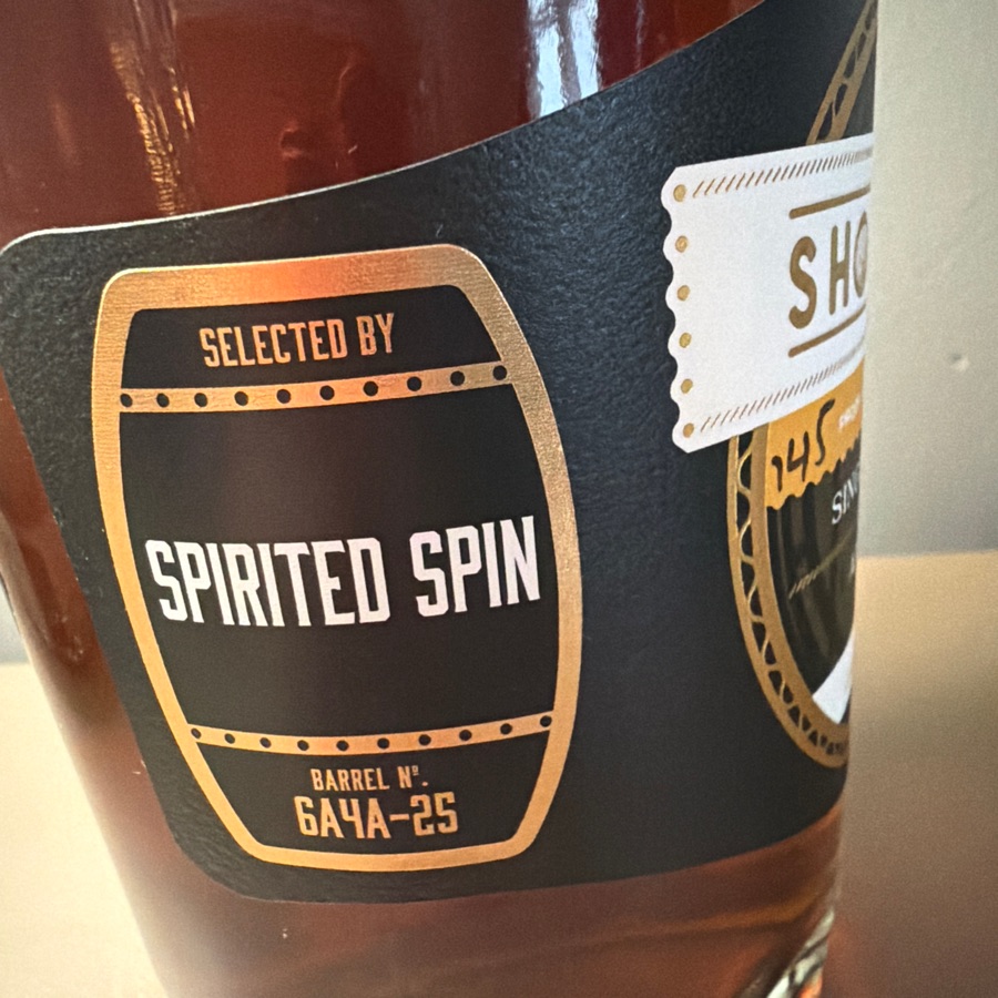 Shortbarrel 21 year single barrel  (6A4A-26) American light whiskey