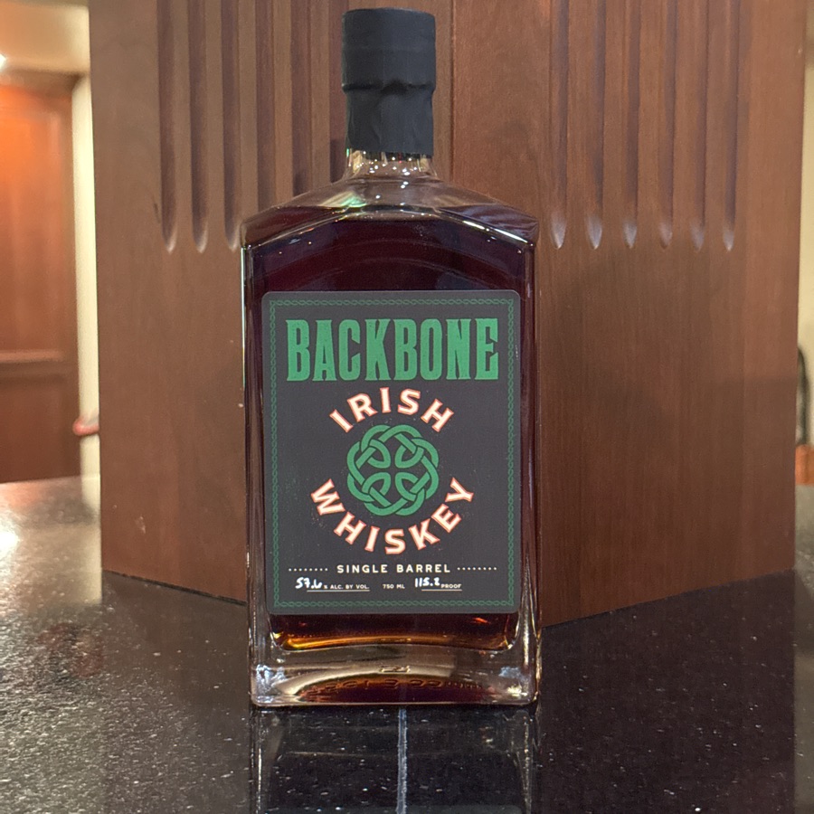 Backbone Irish Whiskey Single Barrel (Drums & Drams Barrel S983)
