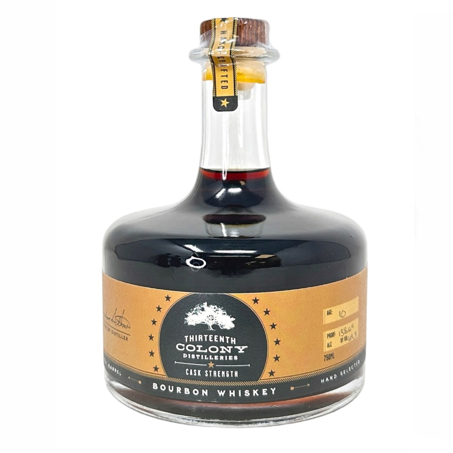 13th Colony 10 Year Single Barrel Cask Strength Bourbon