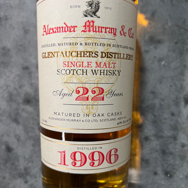 Glentauchers 1996 22 Year (Alexander Murray & Co.)