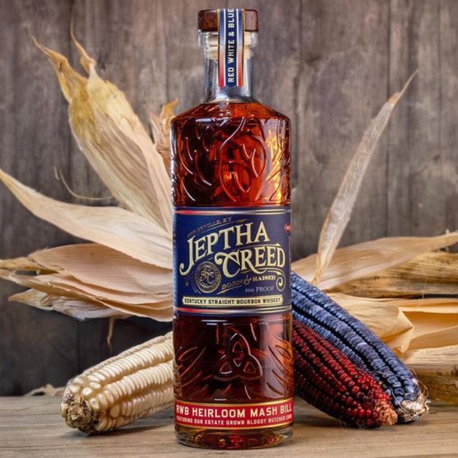 Jeptha Creed Red-White-Blue Kentucky Straight Bourbon - Batch 2 - USA Cares