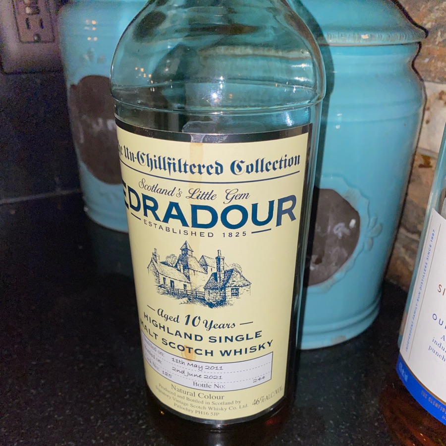 Edradour 2011 unchillfiltered