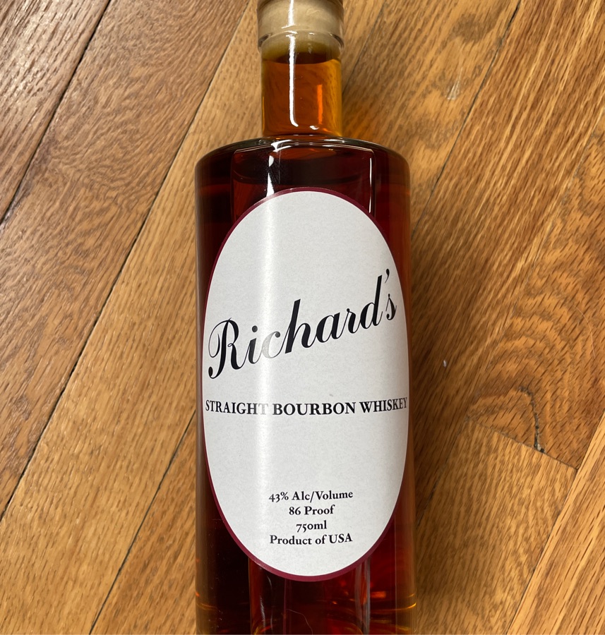 Richard's Straight Bourbon Whiskey