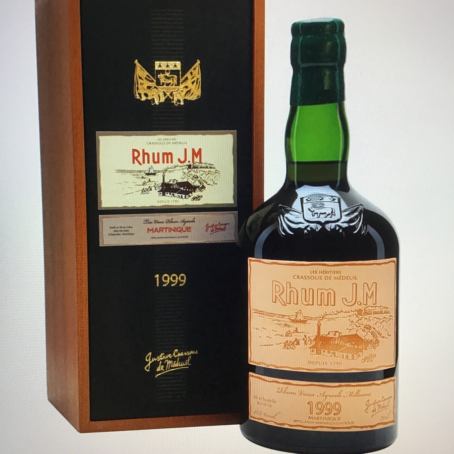 Rhum J.M Vintage 1999