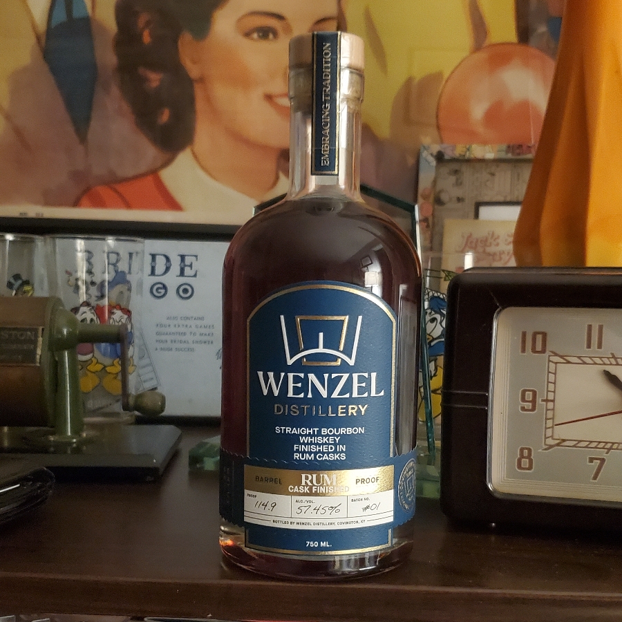 Wenzel Distillery Rum Finished Bourbon