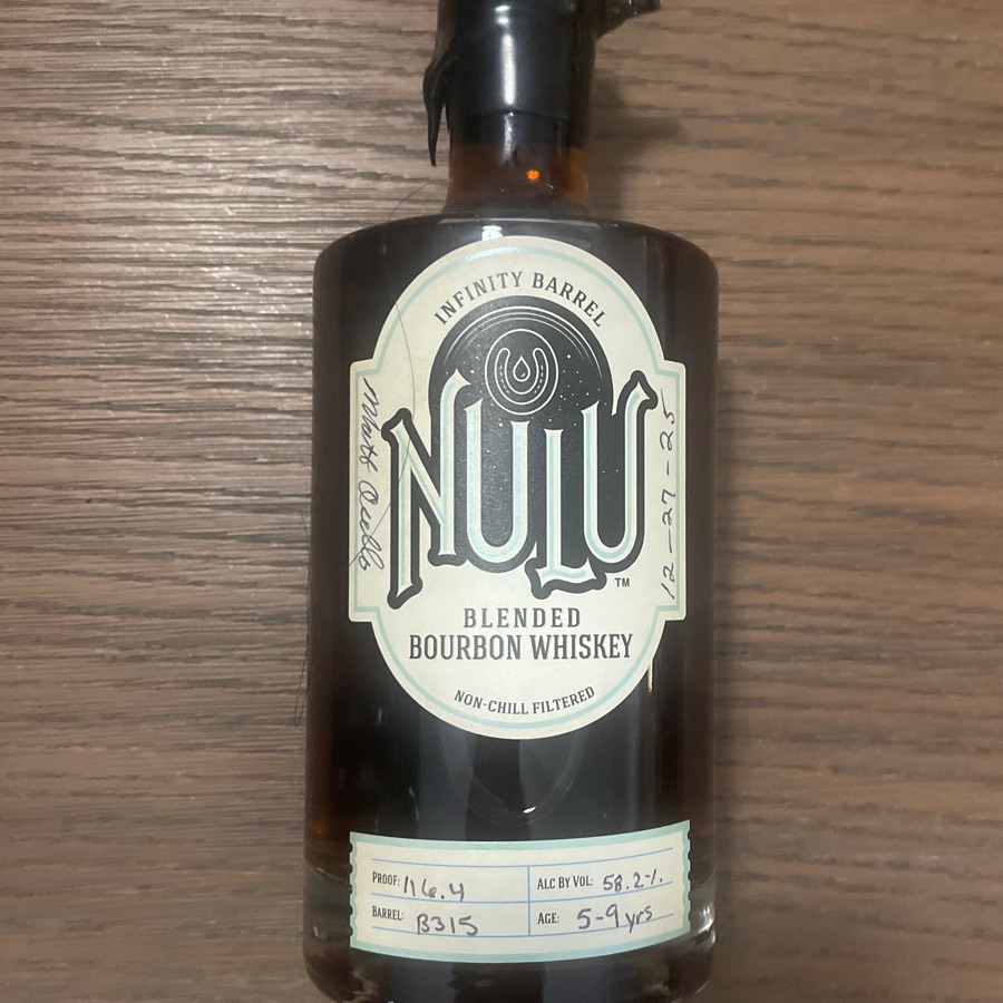 Nulu Blended Bourbon Whiskey - Infinity Barrel