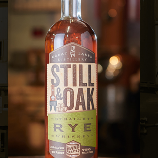 Great Lakes Distillery Still & Oak Straight Rye Whiskey
