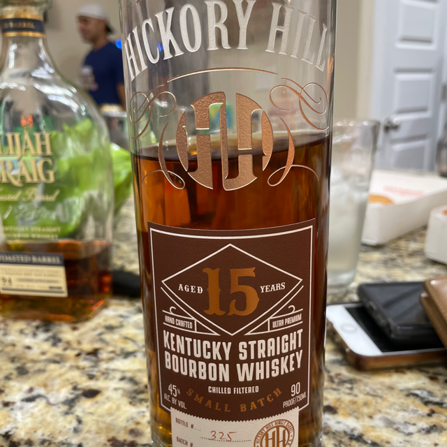 Hickory Hill 15 Year Small Batch Bourbon