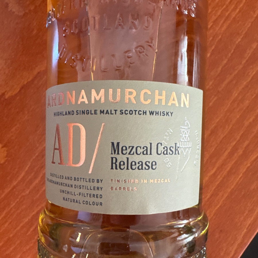 Ardnamurchan AD/Mescal Cask Release