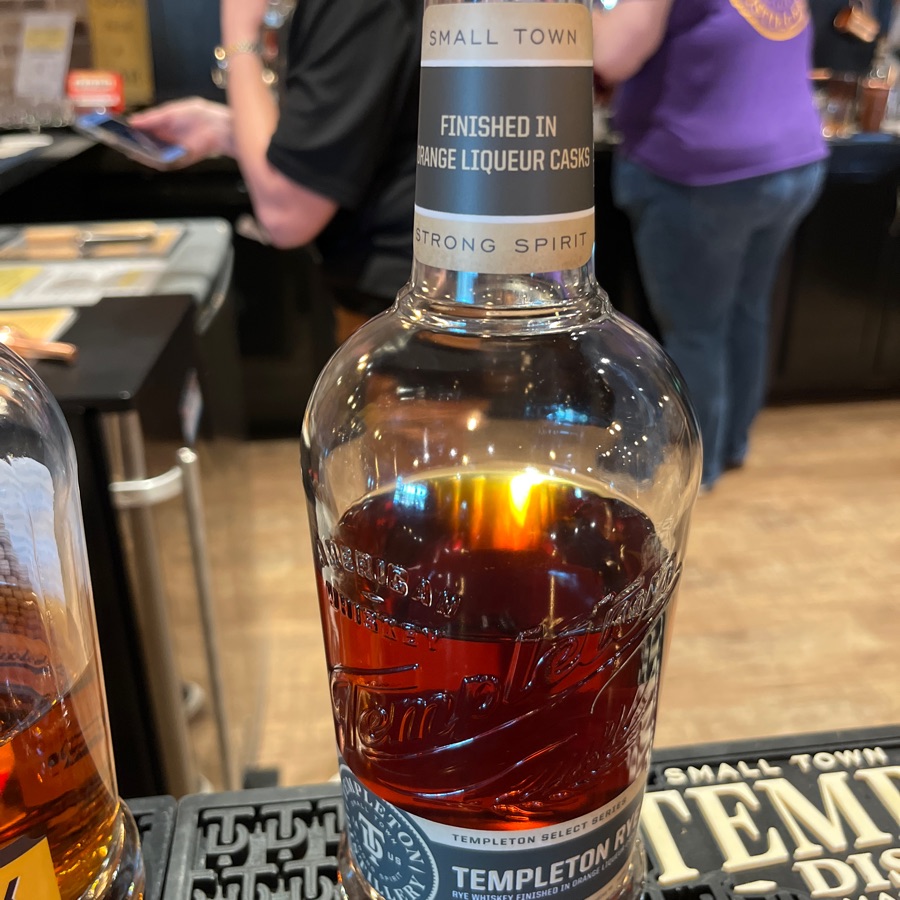 templeton orange liqueur cask finished