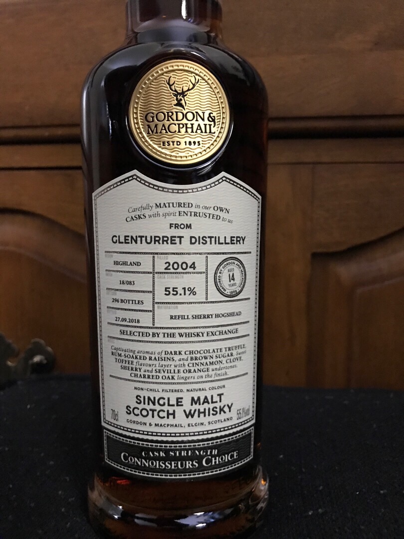 Glenturret 2004 14 Year Connoisseurs Choice Cask Strength (Gordon & Macphail) TWE Exclusive