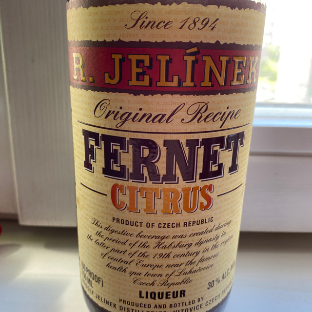 R.Jelinek Fernet Citrus