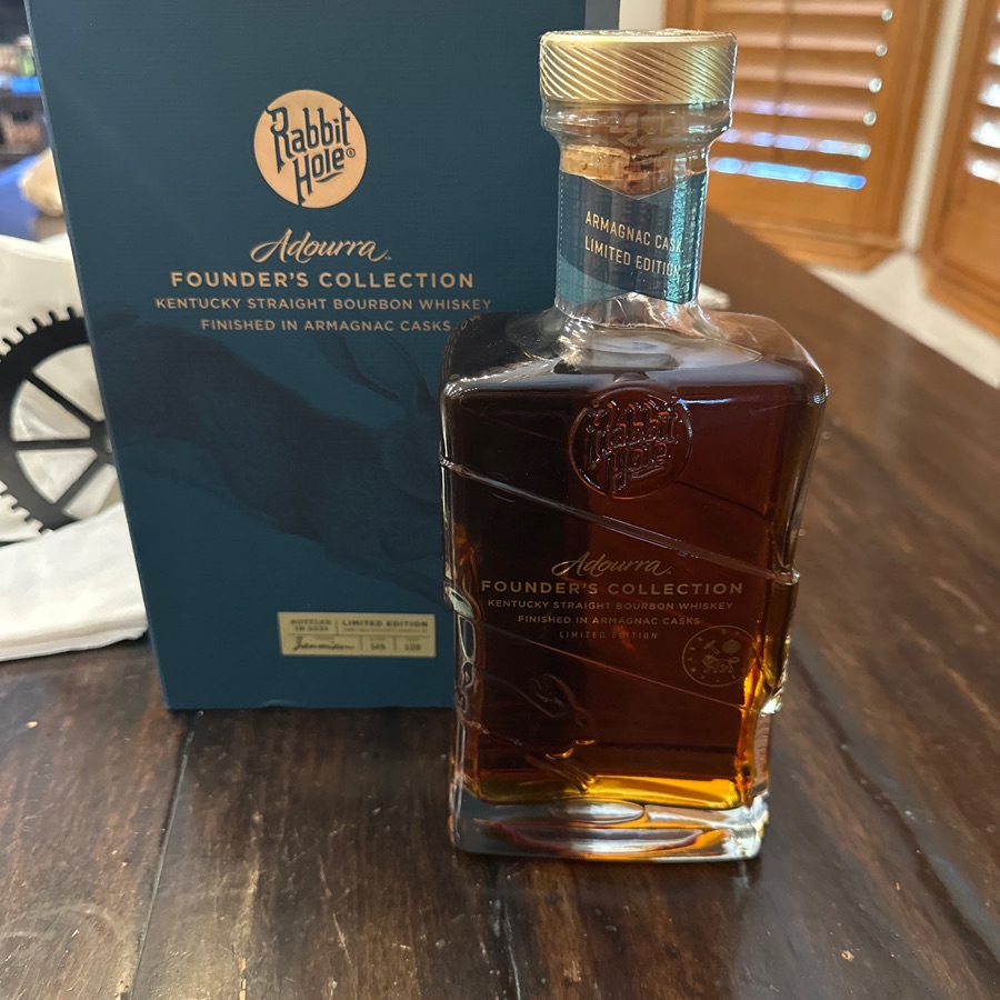 Rabbit Hole Founder's Collection Adourra Kentucky Straight Bourbon Whiskey Finished in Armagnac Casks