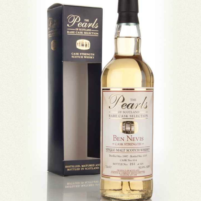 Ben Nevis 1997 (bottled 2015) (cask 614) - Pearls of Scotland (Gordon & Company)