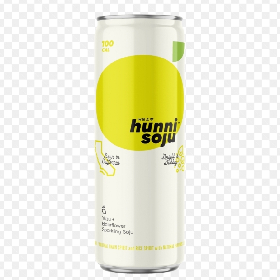 Hunni Soju Yuzu & Elderflower Sparkling Soju