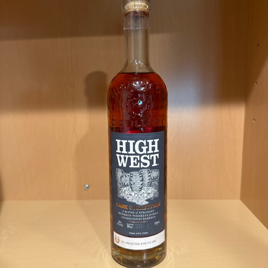High West Cask Collection Bourbon Chardonnay Barrels Finish