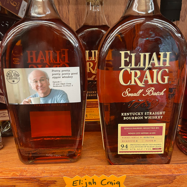 Elijah Craig 10 Year Single Barrel GNS Store Pick