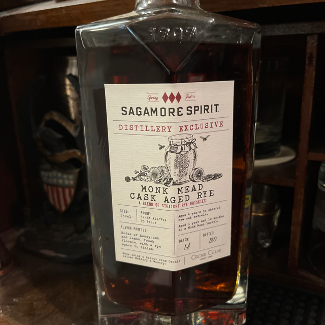 Sagamore Distillery Exclusive Monk Mead Cask