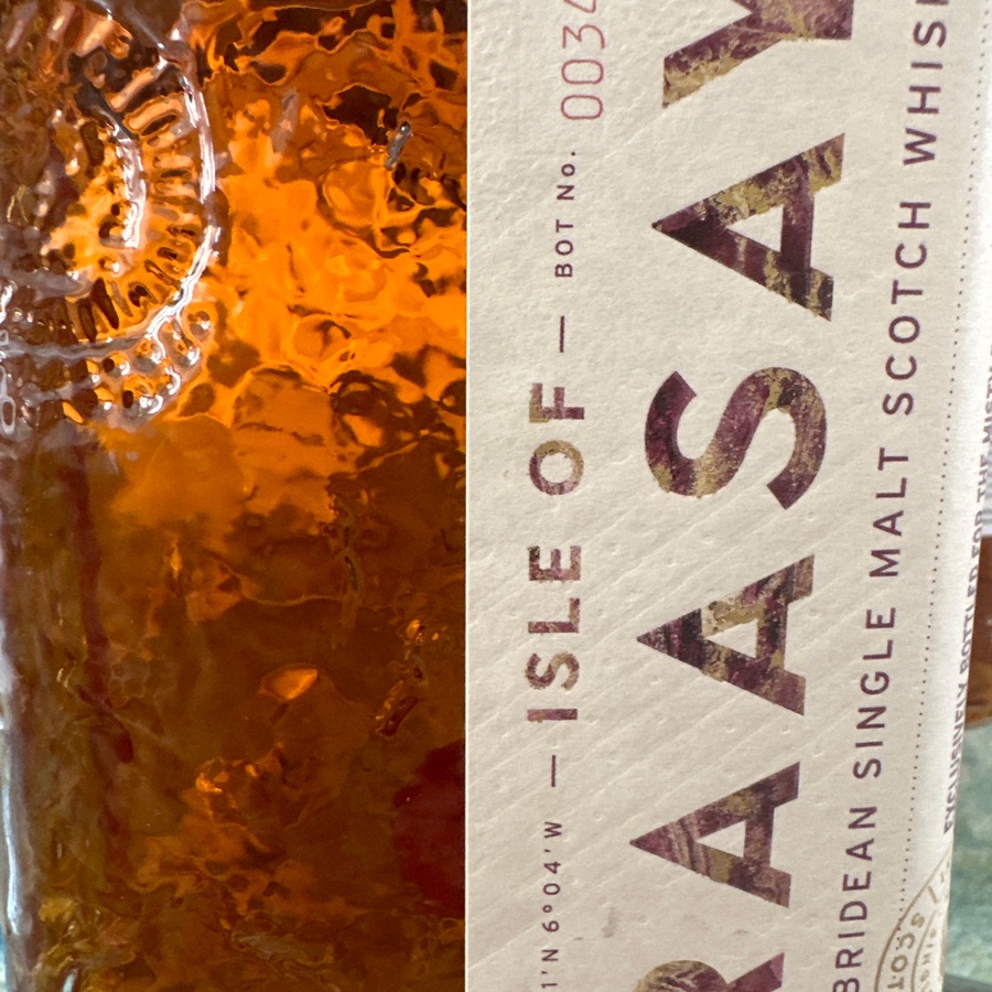 Isle of Raasay Rye and Sherry Double Cask Exclusively Bottled for the Misty Bottle