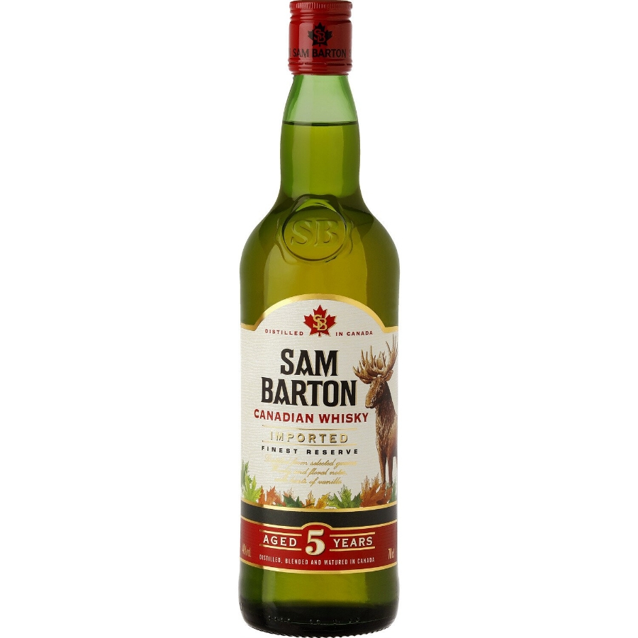 Sam Barton 5 Year Canadian Whisky