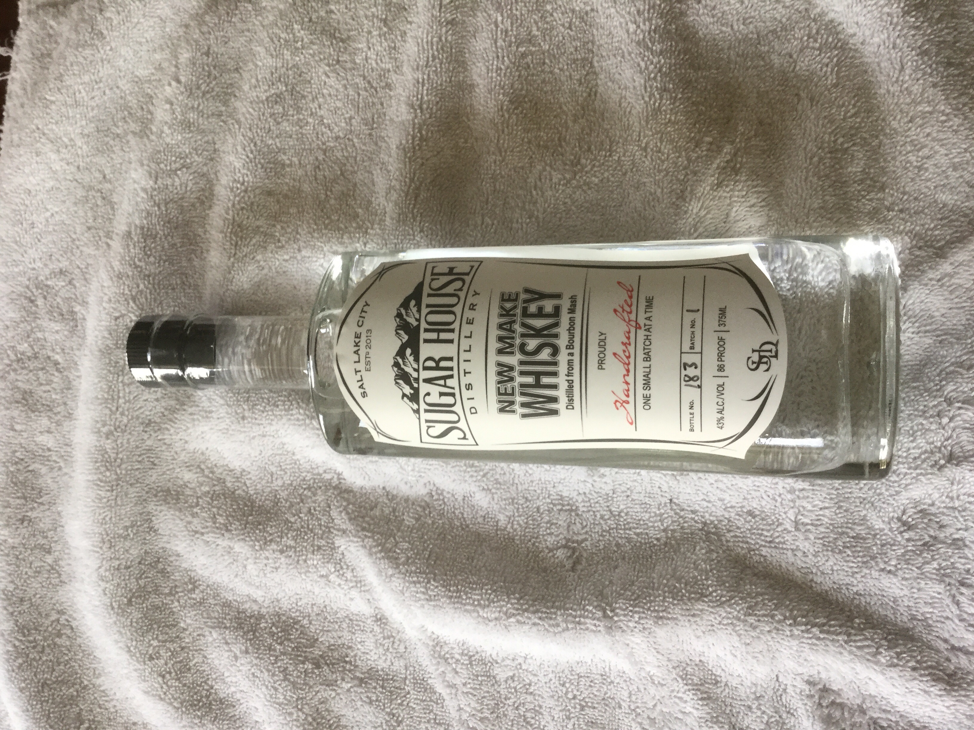 Sugar House New Make Whiskey