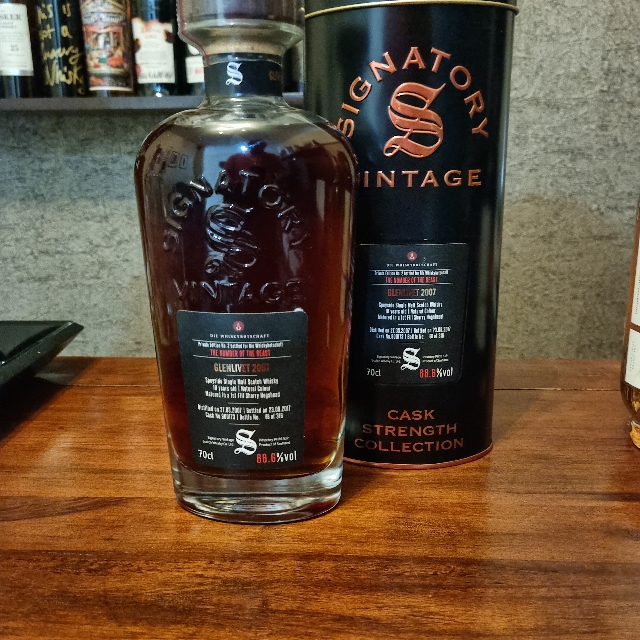 Glenlivet 2007 "The Number of The Beast" Cask Strength Collection (Signatory)