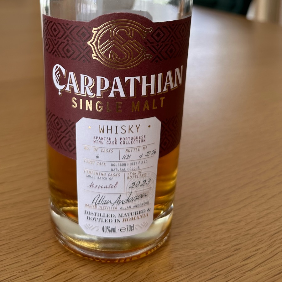 Carpathian Single Malt Moscatel