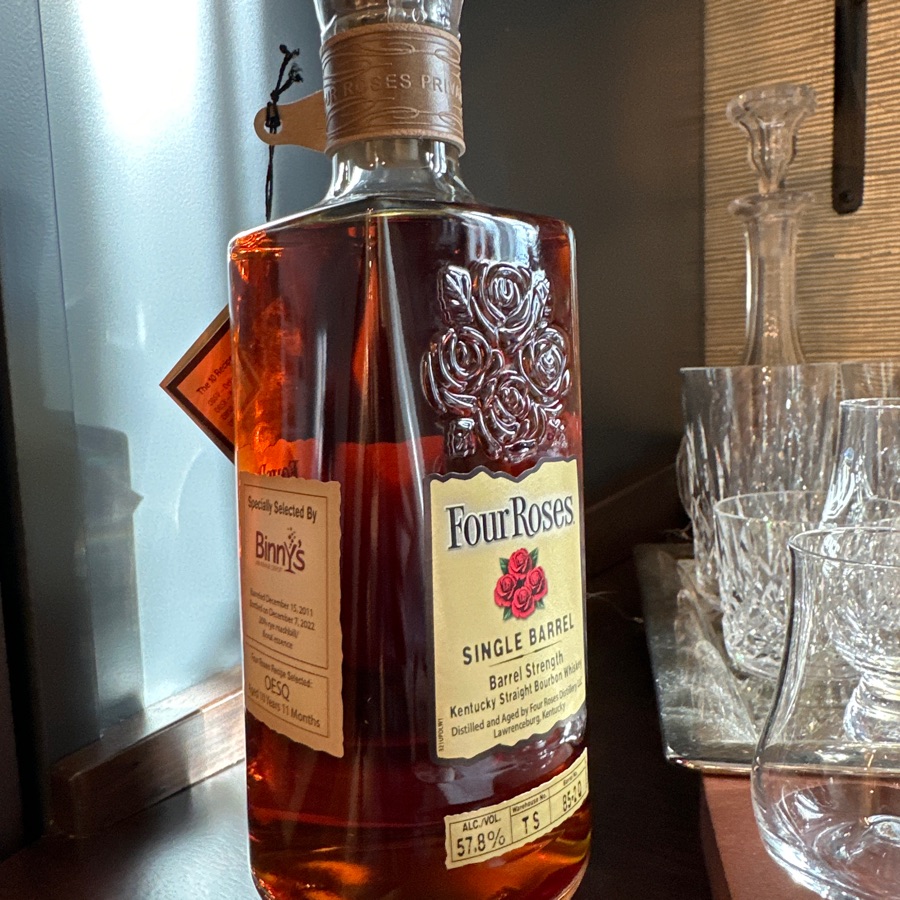 Four Roses Single Barrel Private Selection Barrel Strength OESQ