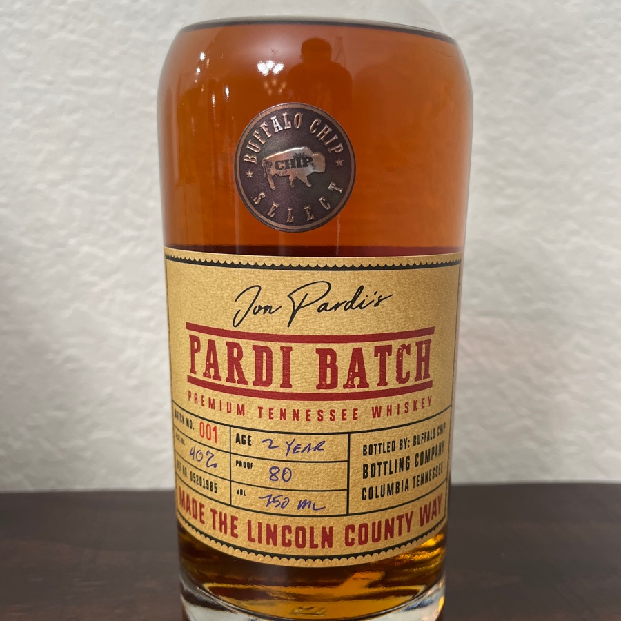Jon Pardi's Pardi Batch Premium Tennessee Whiskey