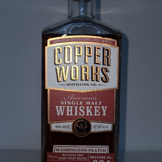 Copperworks American Single Malt (Release No. 034)