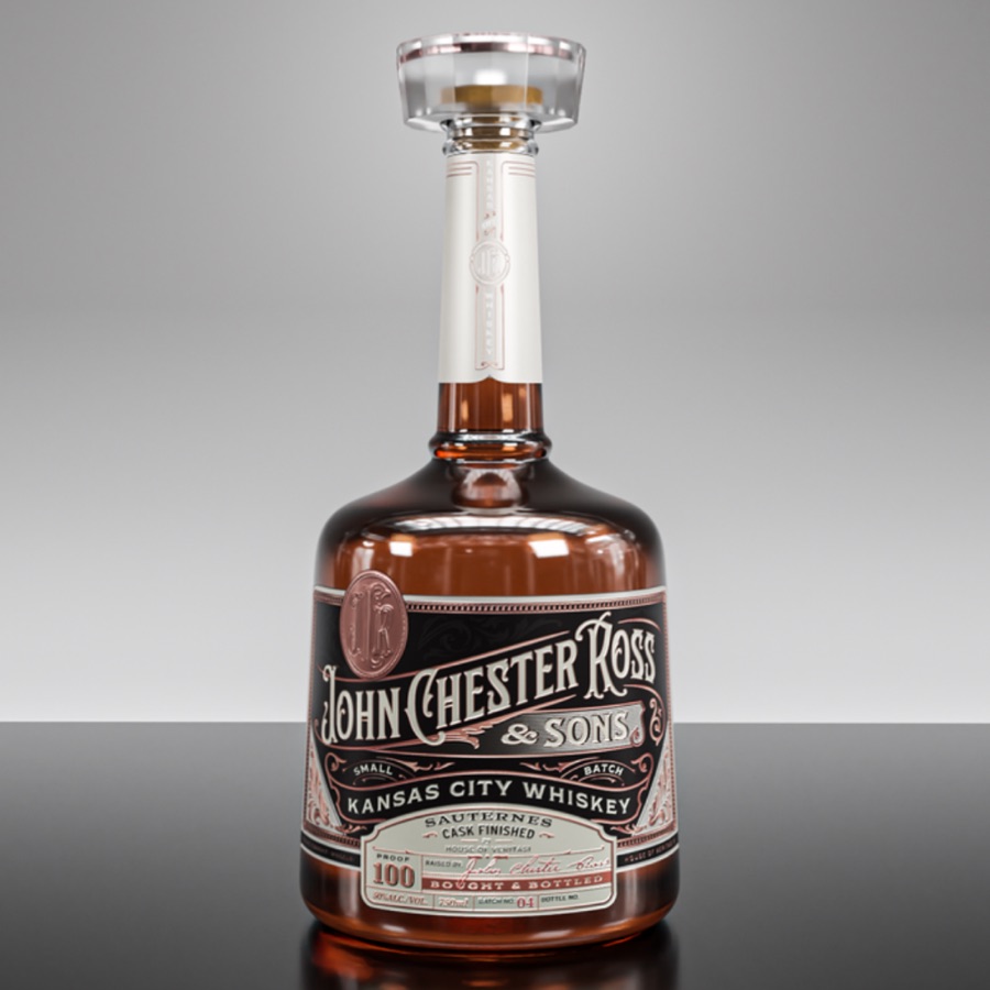 John Chester Ross & Sons Kansas City Whiskey - Sauternes Cask Finish - Batch 04