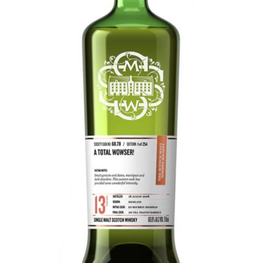 Blair Athol 2008 A Total Wowser! Cask No. 68.78 (SMWS)