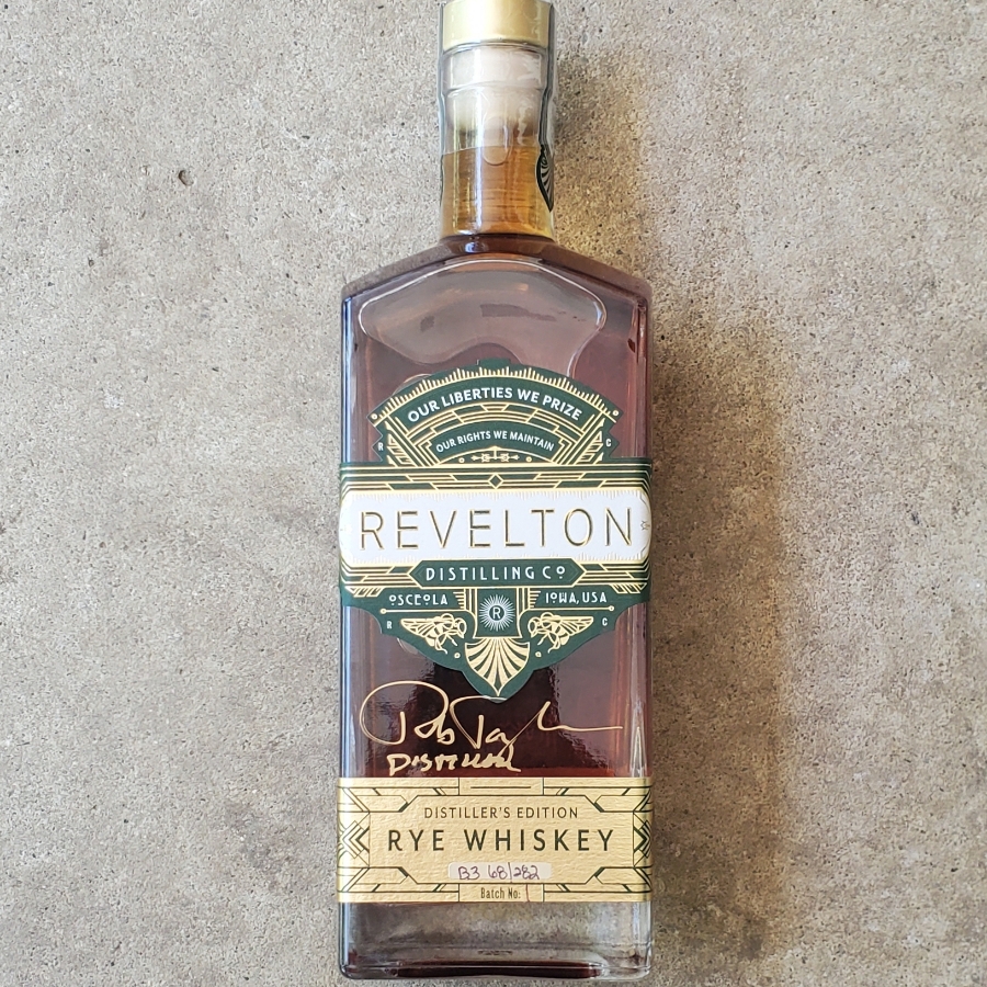 Revelton Distiller's Edition Rye Whiskey