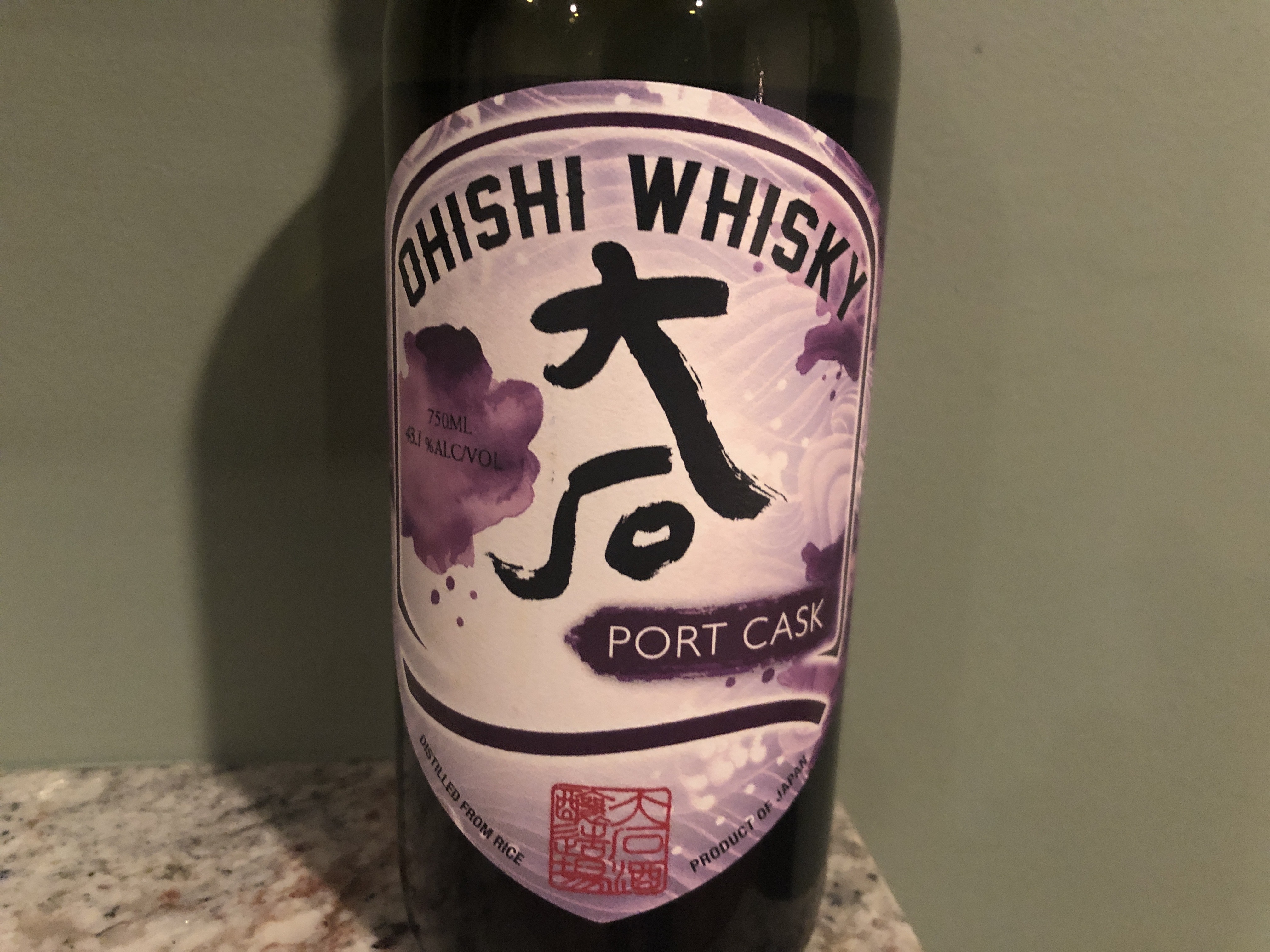 Ohishi Port Cask Finish Whisky