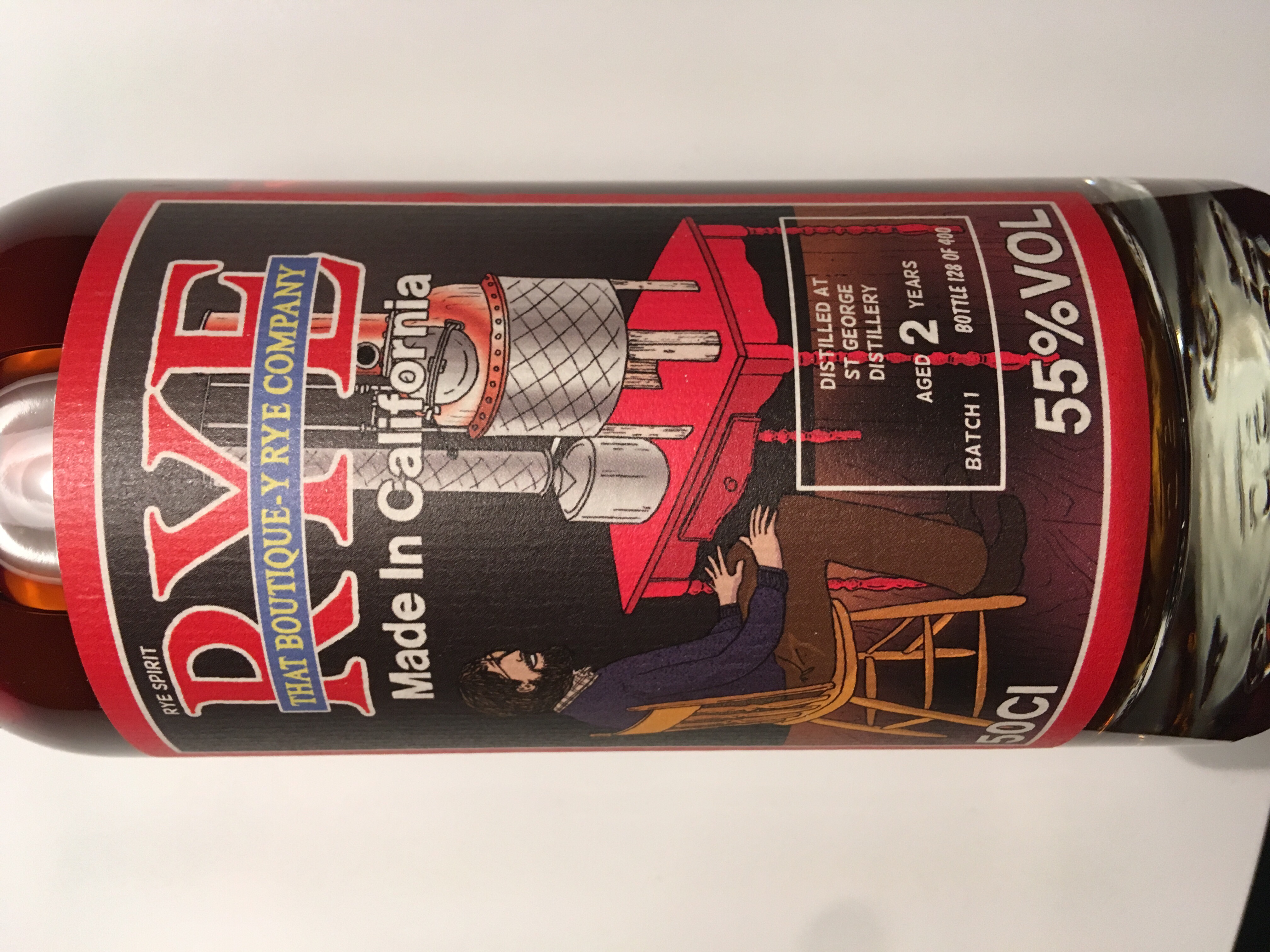 St. George 2 Year Rye Batch 1 (That Boutique-y Whisky Co.)