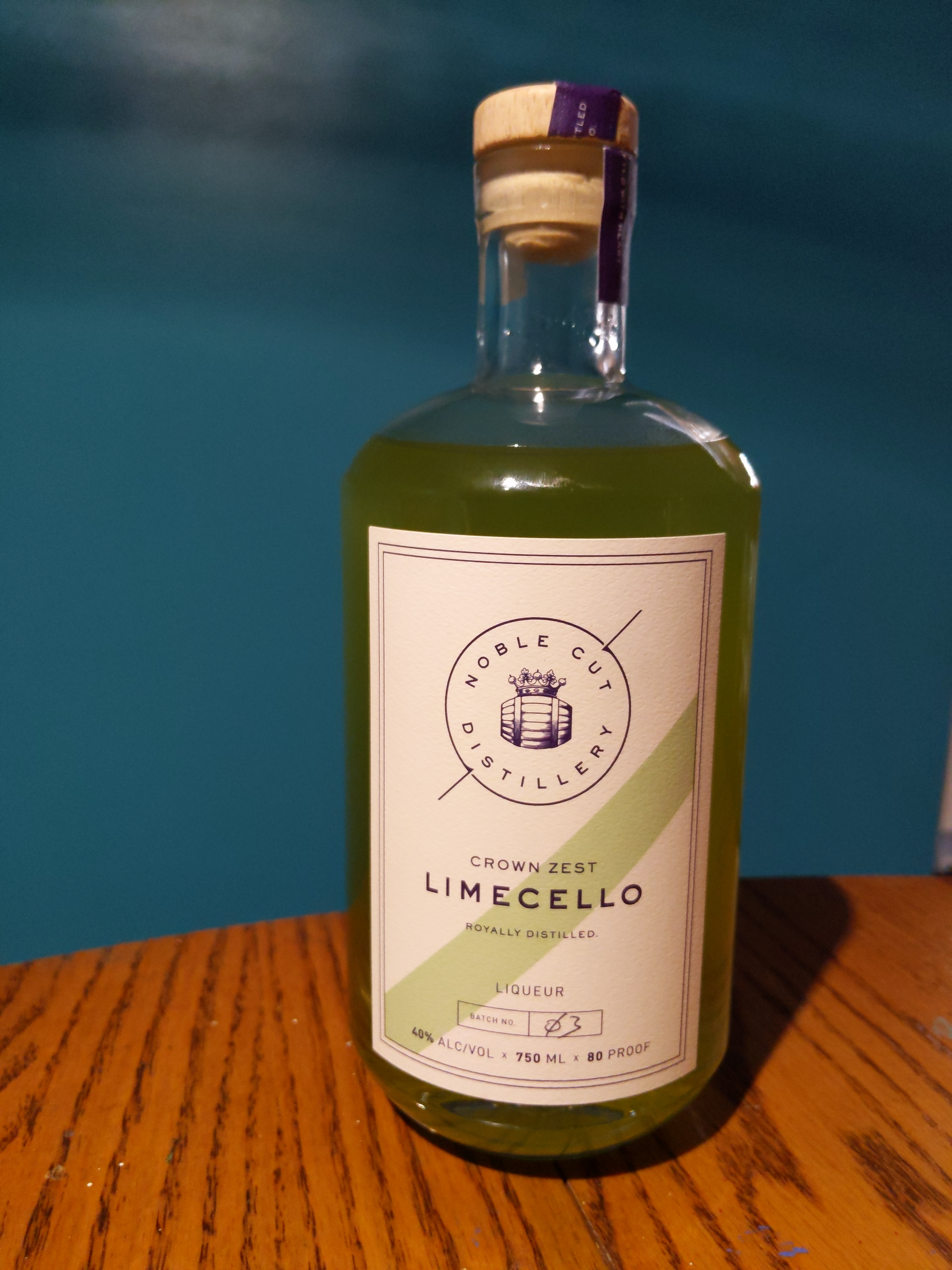 Noble Cut Crown Zest Limecello