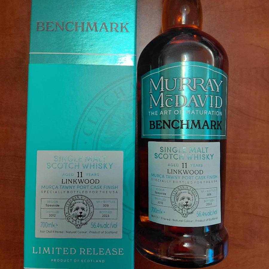 Murray McDavid Linkwood 11 Year Murca Tawny Port Cask Finish, USA Bottling