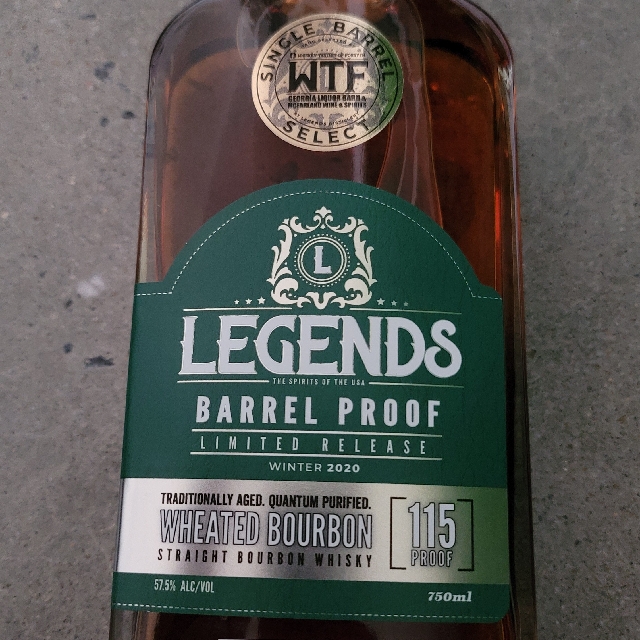 LEGENDS BARREL PROOF LIMITED RELEASE WINTER 2020