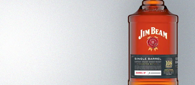 Jim Beam Single Barrel Bourbon 108 Proof