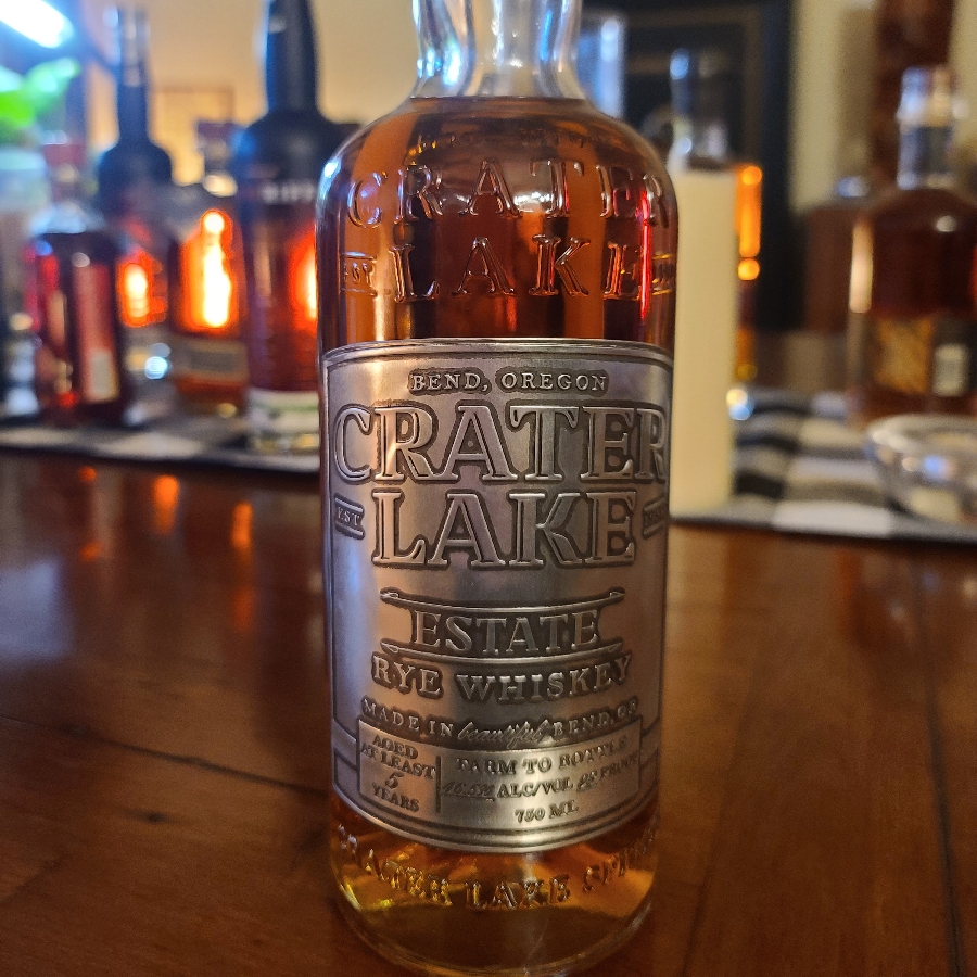 Crater Lake Estate Rye Whiskey