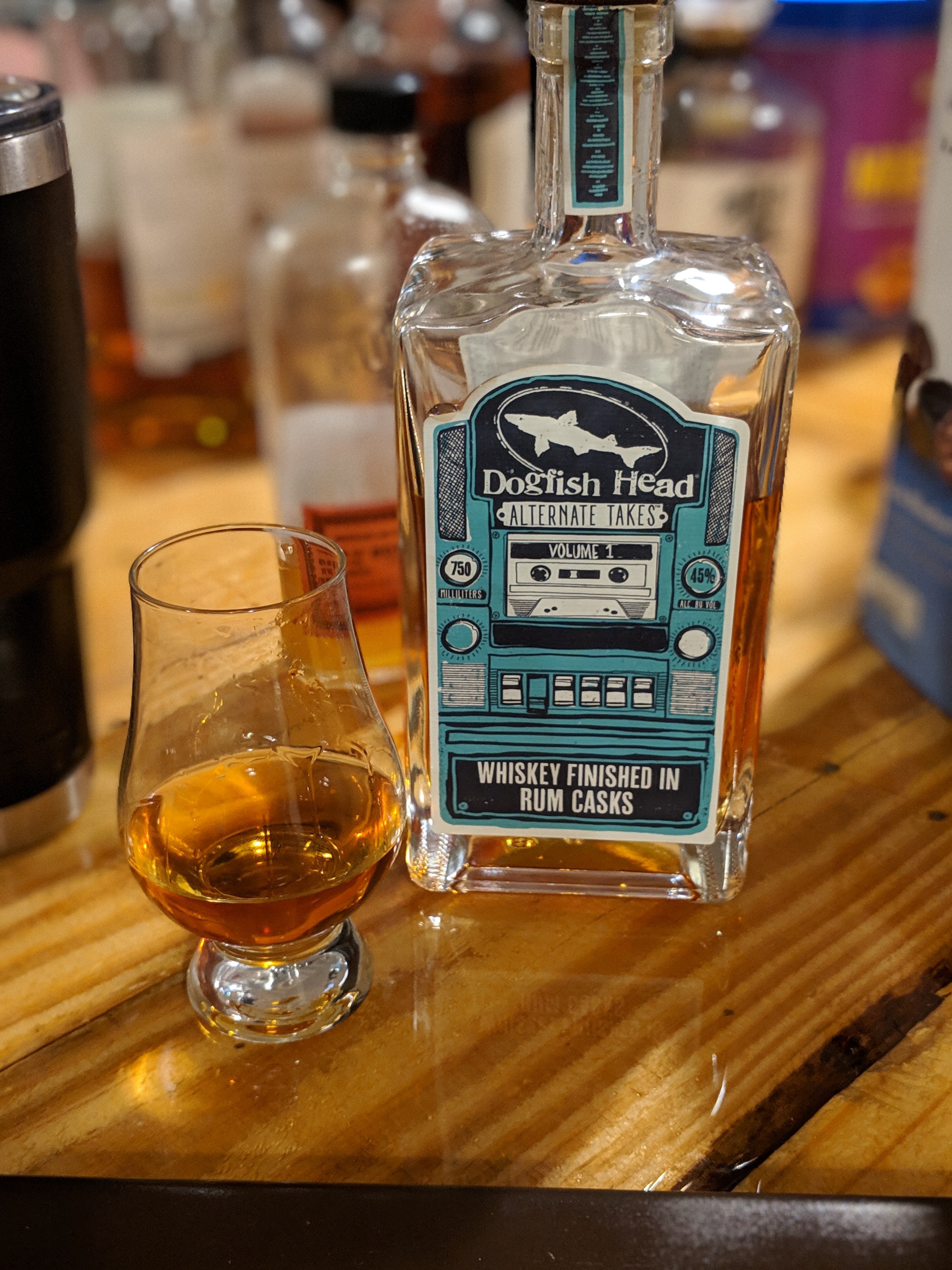 Dogfish Head Alternate Takes Volume 1 Whiskey Finished in Rum Casks