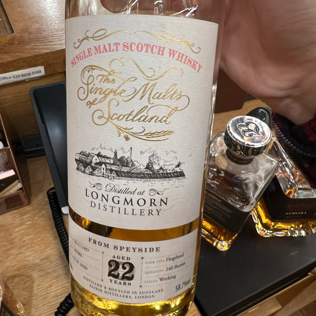 Longmorn 1997 22 Year (Single Malts of Scotland)