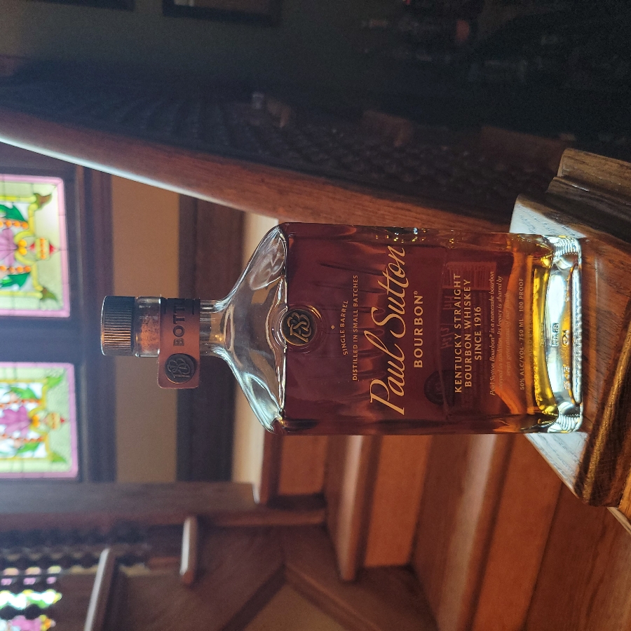 Paul Sutton Single Barrel H4 Bottled In Bond