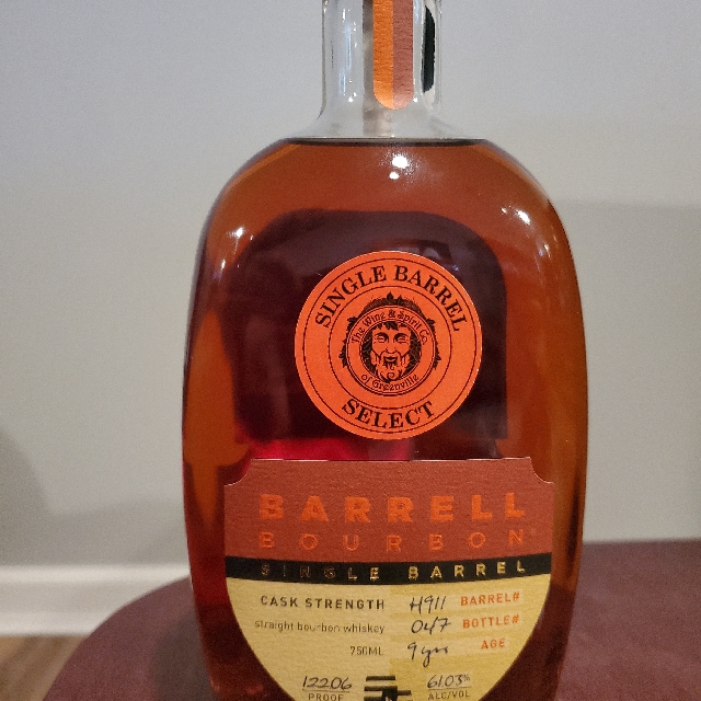 Barrel Bourbon Single Barrel H911