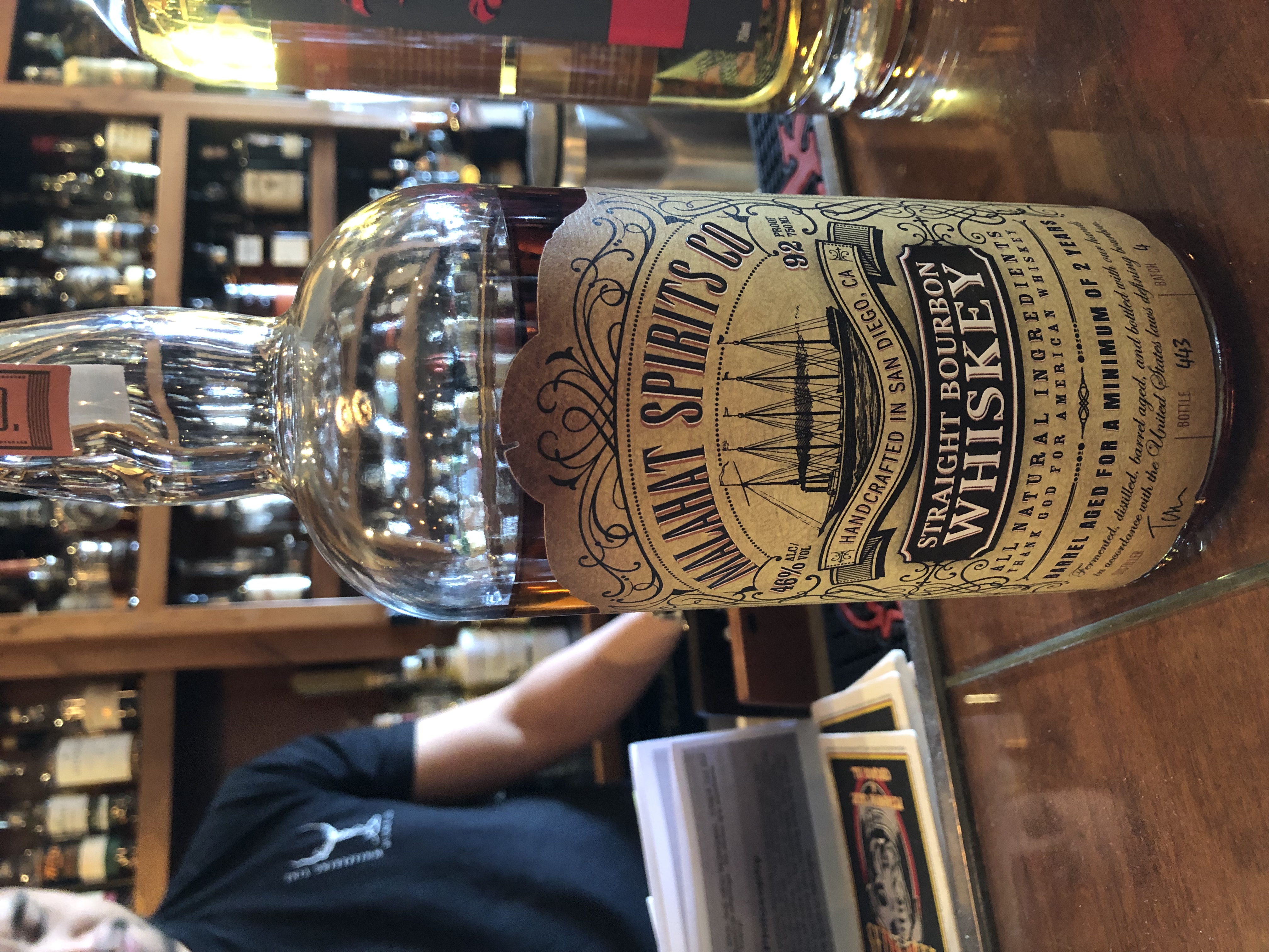 Malahat spirits co straight bourbon whiskey