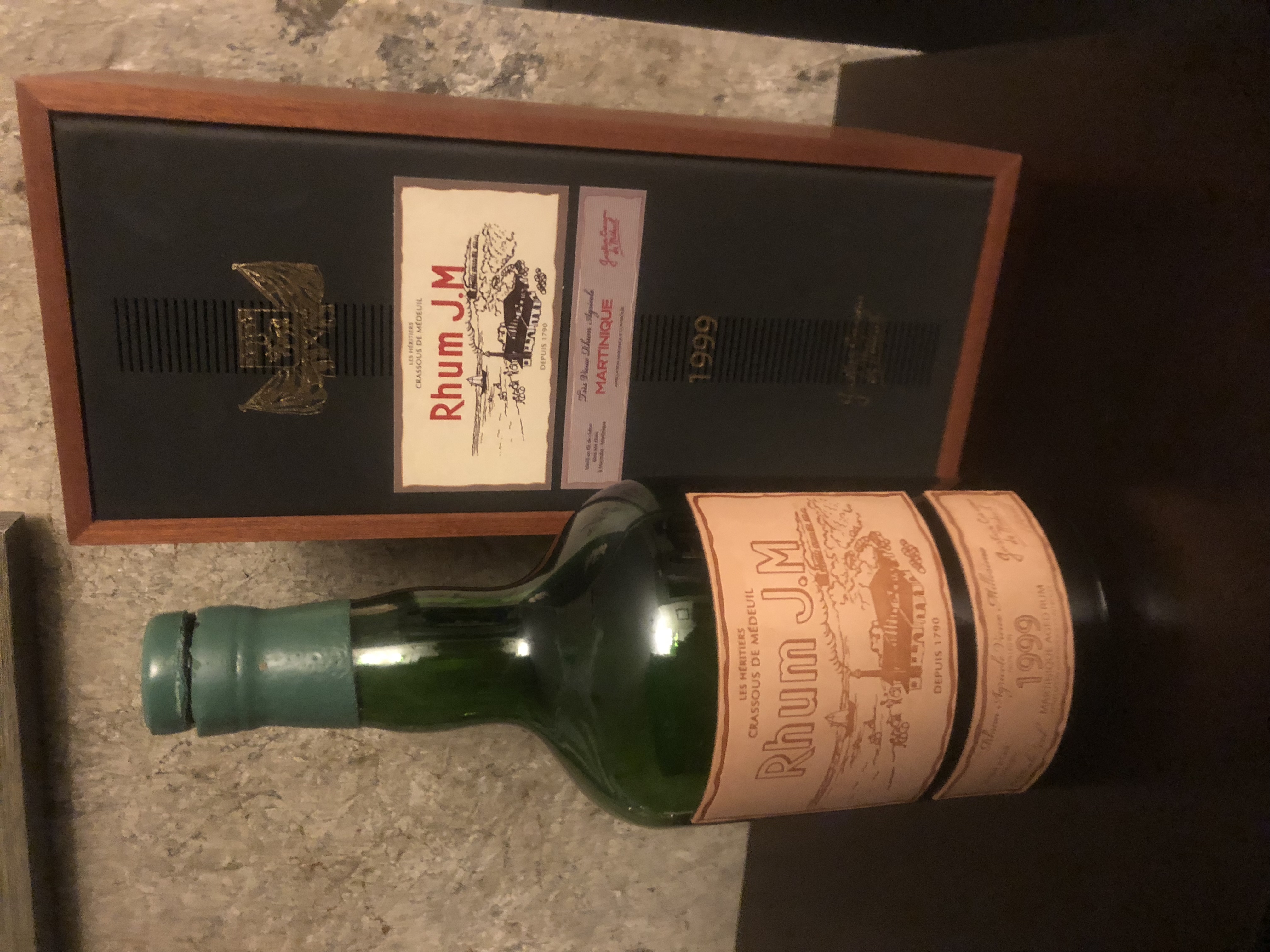Rhum J.M 15 Year Vintage 1999