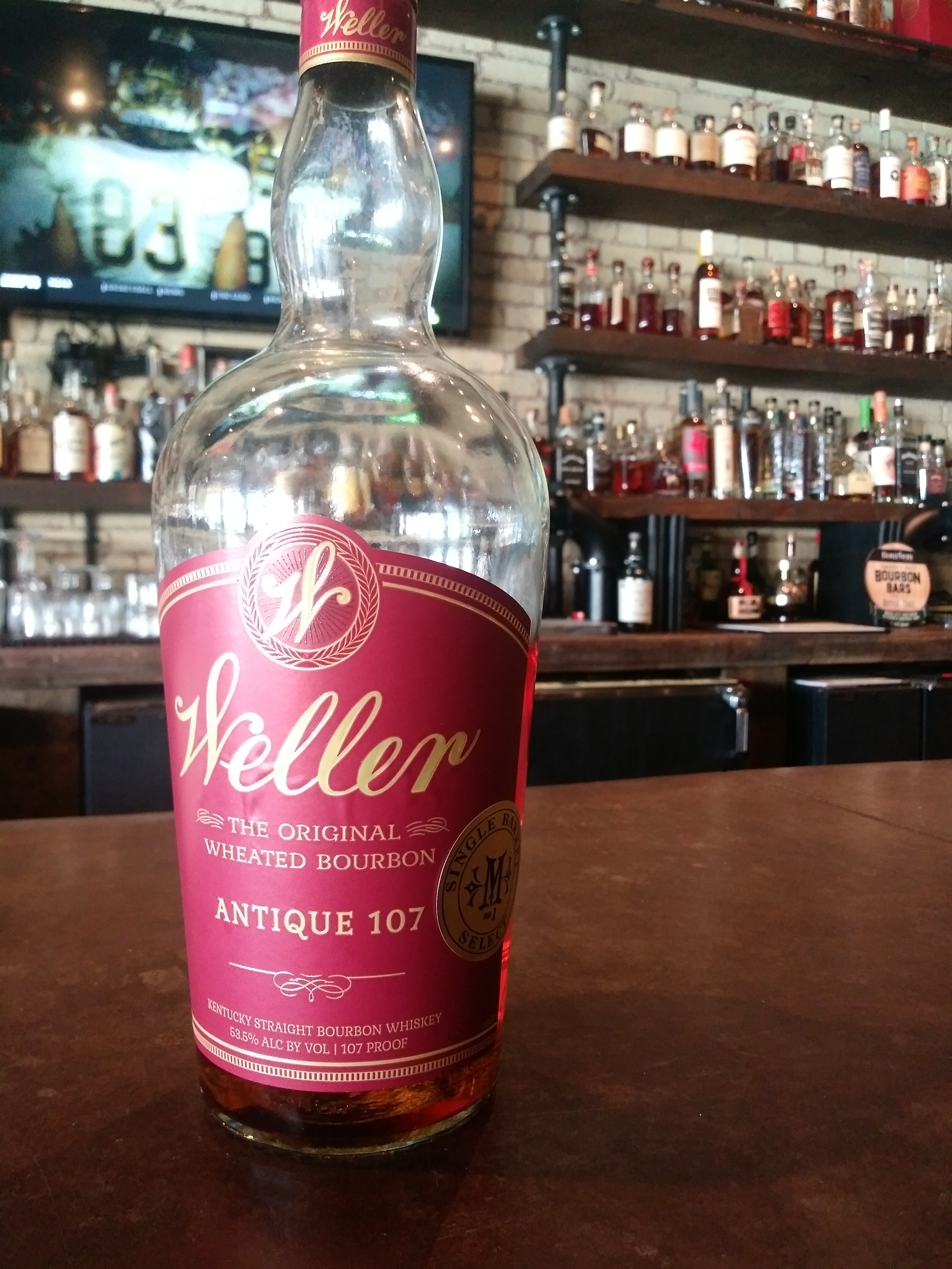 Antique 107 Weller Mojo Single Barrel Select