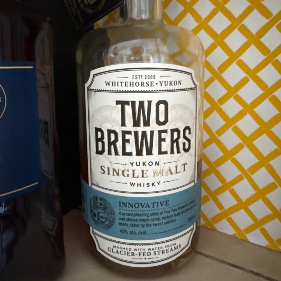 Two Brewers Yukon Single Malt Whiskey Innovative #52